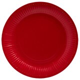 thumbnail of Pronappe 79215I 25x 20 runde Pappteller, 23 cm - Rot