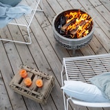 thumbnail of Feuerschale Tyropit Edelstahl