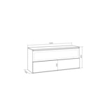 thumbnail of Elektrische haard LED , Decoratief, Geen Warmte, 102x35x45cm, 1 opening, 1 deur, Elektrische haard, Hangend, Moderne stijl, Zwart _ 81_4