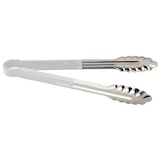 thumbnail of METRO PROFESSIONAL Pince à barbecue, acier inoxydable/vinyle, 24 cm, blanc/argenté