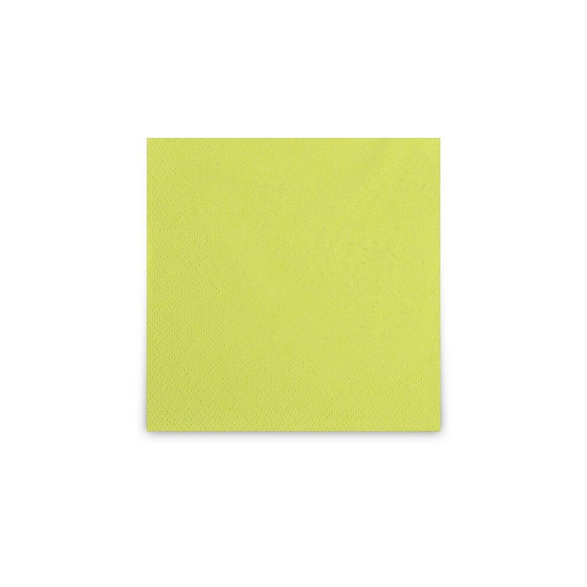 Servietten Funny - 2-lagig - 1/4-Falz - 24 x 24 cm - 3600 Tafelservietten - kiwi