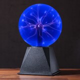 thumbnail of Plasmakugel Plasmaball magisch BlitzShow Automatik Musiksteuerung blau