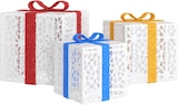 thumbnail of vidaXL Beleuchtete Geschenkboxen 3 Stk. 64 LEDs Warmweiß