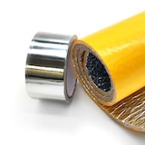 thumbnail of Kit para aislamiento sonoro de tuberías y bajantes. Aislante acústico autoadhesivo (10mx10cm) + Cinta de Aluminio (10m)