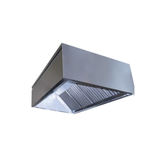 Gama Recta Mural AISI 304 SB S900 2 Filtros - Con Aportación 1200x900x500 Acabado satinado - INSEHOST