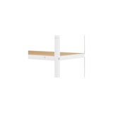 thumbnail of COSTWAY Libreria a 5 ripiani, scaffale aperto indipendente, espositore con struttura in metallo (beige e bianco, a forma di U)