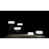 thumbnail of Lampada da Terra in Polietilene Bianco e struttura Grigia, Luce a LED Fredda - Serie Elly da Esterno in Polietilene 54x40 cm (d x h) LA375-0400X1