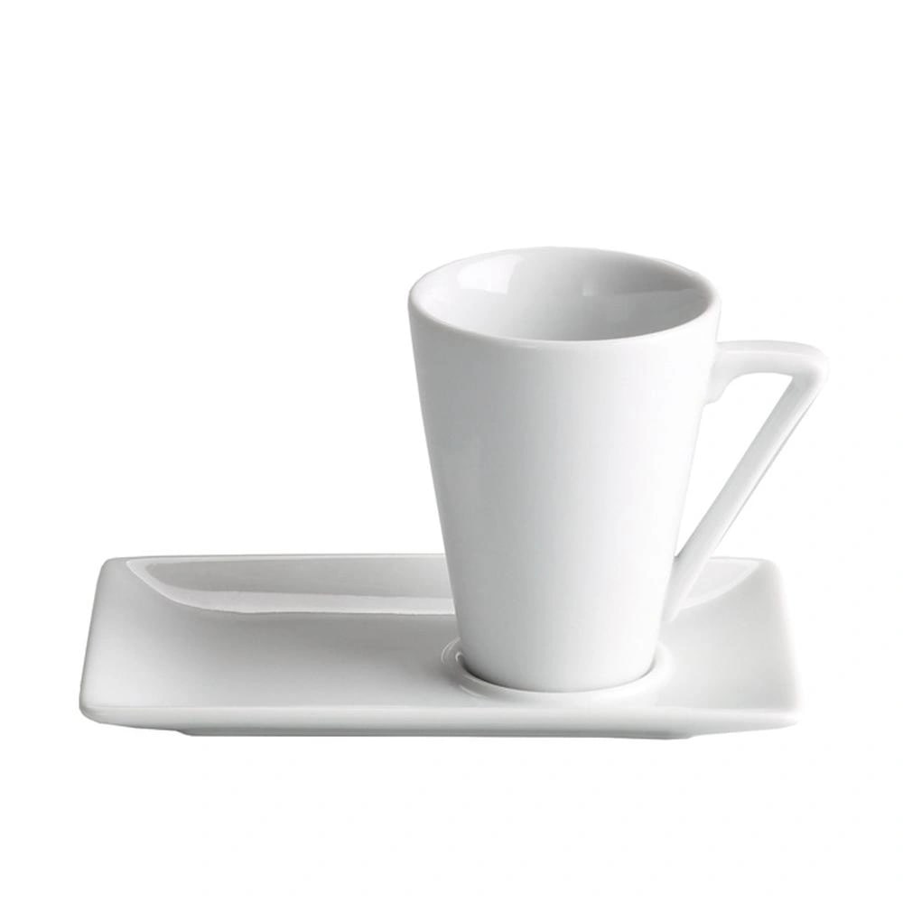 Viejo Valle - Xícara de Café 6 Cl 5X6,5 Cm com Pires 12,5X8X1 Cm em Porcelana Caixa com 48 Unidades