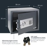 thumbnail of HMF Tresor mit Zahlenschloss für DIN A4 Dokumente, 38 x 30 x 30 cm, Anthrazit