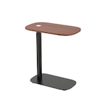 thumbnail of Bureau PHT02, 600 x 350 mm, handmatig in hoogte verstelbaar, verrijdbaar, bruin/zwart