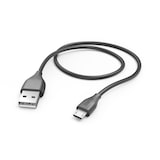 thumbnail of Hama 00201586 USB Kabel 1,5 m USB 2.0 Micro-USB A USB A Schwarz