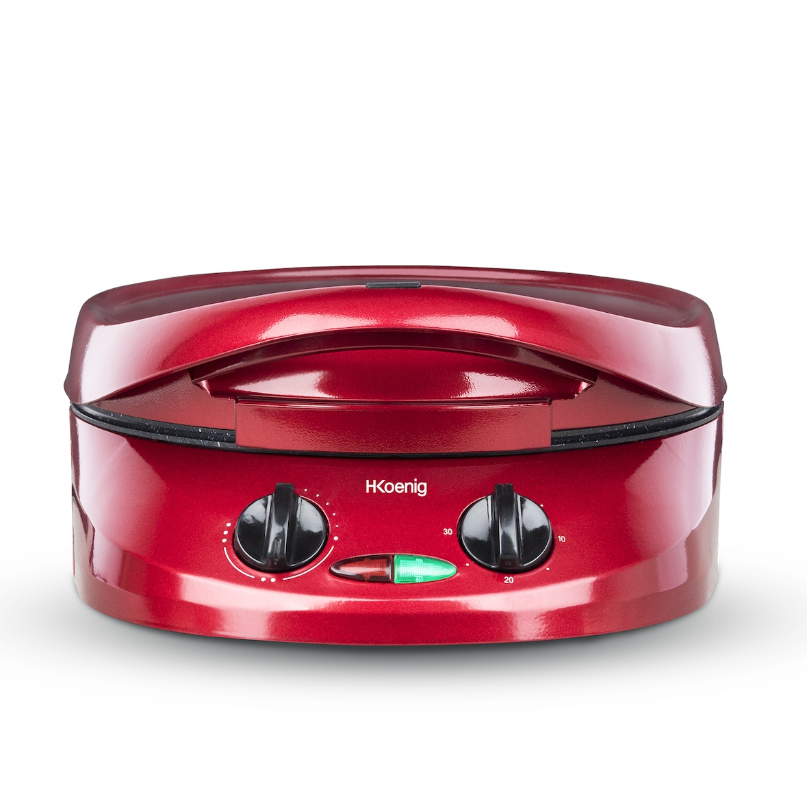 H.Koenig TRT180 Tart Express, 1800 W, Acero Inoxidable, Rojo