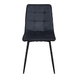 thumbnail of Helloshop26 - Lot de 2 chaises de salle à manger salon design moderne cuisine avec pieds arrondis 89 x 44 x 45 cm noir 03_0009631