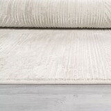 thumbnail of Teppich Kurzflor meliert Wohnzimmer schmutzabweisend Creme Rechteckig 120x170 | 100% Polyester, Rücken aus Baumwolle | Florhöhe: 9 mm | pflegeleicht