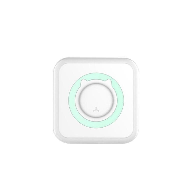 Mini Imprimante Photo Bluetooth Sans Encre Verte Avec Stickers Et Papier YONIS