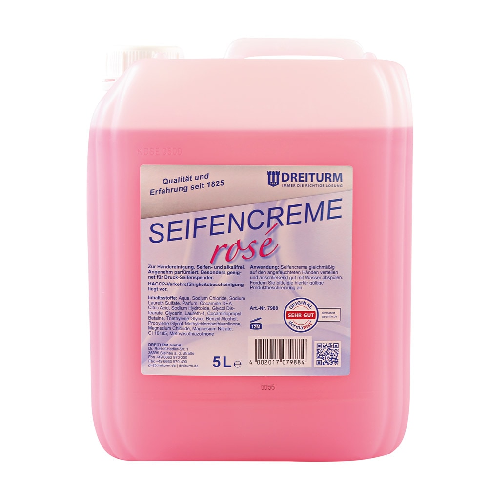 Seifencreme Rosa 5 Liter Flüssigseife Seife