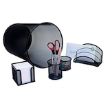 thumbnail of WEDO 65 101 Schreibtisch-Set Office aus Drahtmetall schwarz