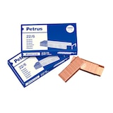 thumbnail of Grapas Petrus 22/6 (x1000) (blíster 4 cajas) cobreada (55781)