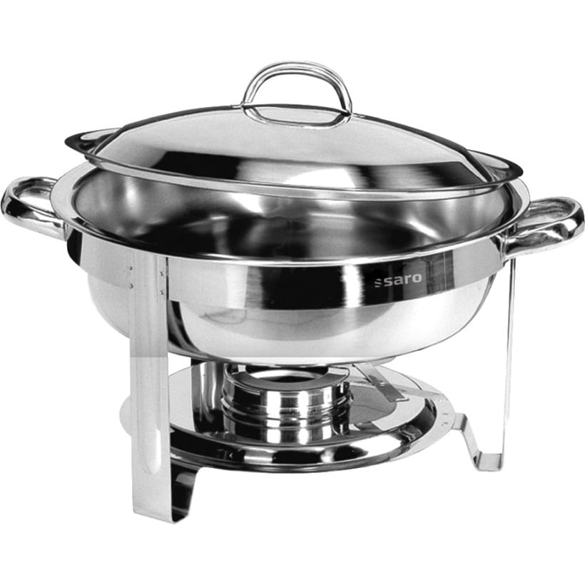 Chauffe-plat - Inox - Rond Ø340mm - 4L - CARLA - Saro