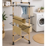 thumbnail of Kitchen Move Torenwasrek WILLIS 30M hout 3 niveaus Aluminium Drankje