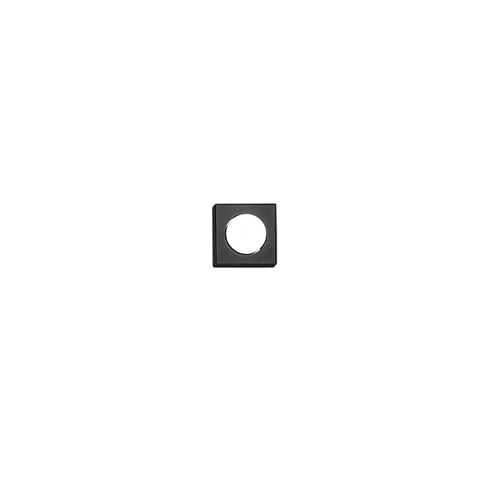 Button - GX53 LED plafondlamp max 15W, Vierkant 11,5x11,5 cm, Gelakt metaal, IP20 - Perenz - Zwart