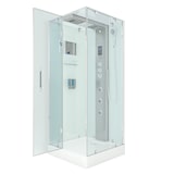 thumbnail of Duschkabine Komplettdusche Fertigdusche Dusche D38-10L1 90x90 cm ohne 2K Scheiben Versiegelung
