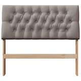 thumbnail of vidaXL Gepolstertes Kopfteil Taupe 100 cm Massives Kiefernholz