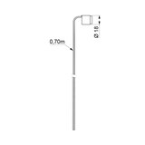 thumbnail of Delabie Sensor f. BINOPTIC u. TEMPOMATIC 2 mit Kabel L 0,7m