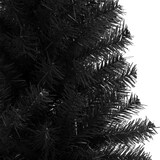 thumbnail of vidaXL Kunstkerstboom met standaard 180 cm PVC zwart