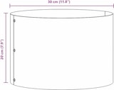 thumbnail of vidaXL Gartenblumentopf Braun 30 x 30 x 20 cm Cortenstahl