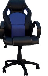 thumbnail of Silla de oficina color Negro y Azul. Modelo Olimpia