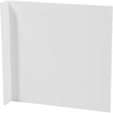 thumbnail of Fahnenschild blanko zur Deckenmontage, Alu, 297x148 mm
