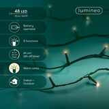 thumbnail of LED Lichterkette 3,5m Basic batteriebetrieben 48 LEDs Twinkle Effekt 8 Funktionen Timer 6h Innen Außen Dekobeleuchtung Warmweiß Grün