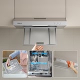 thumbnail of CIARRA Unterbauhaube Dunstabzugshaube 60cm Unterbauhaube Um/Abluft CAS6903B