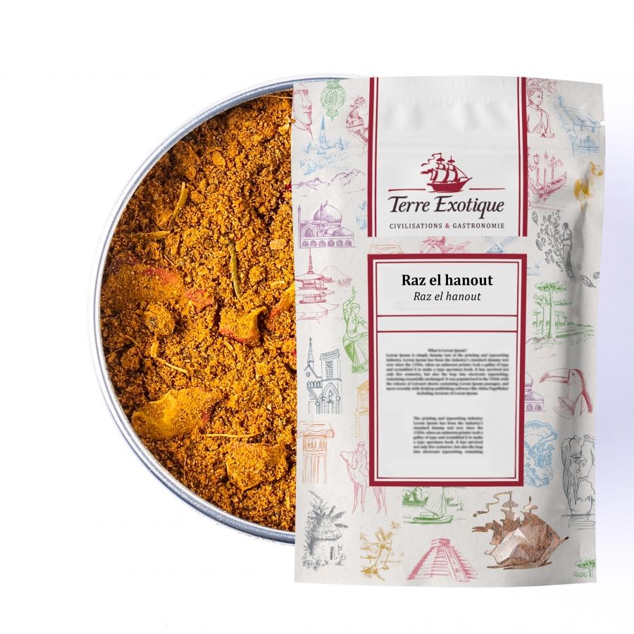 TERRE EXOTIQUE Raz el hanout, 500 g