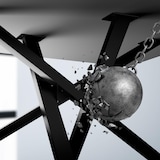 thumbnail of DELUKE® Tischgestell Metall BELD Stahlgestell beschichtet, 72x120x70cm HxBxT| Tischbeine Outdoor Tischfüße Tischuntergestell Schwarz