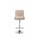 thumbnail of Barhocker Club Stoff creme/chrom