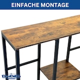 thumbnail of DanDiBo Getränkekistenregal 4 Kisten mit Ablage Holz Metall 96564 Getränkeregal Kistenregal Getränkekistenhalter