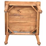 thumbnail of Biscottini Tavolo da ristorante - Tavolo da pranzo Apertura a libro 90x90 cm - Tavolo da cucina allungabile - Tavolo in legno massello Made in Italy