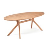 thumbnail of Bazar Bizar Table à manger en bois de teck récupéré 225x115x78 cm naturel