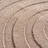 thumbnail of Teppich Wohnzimmer Boho Pflegeleicht Waschbar Schlafzimmer OEKO-TEX Beige 80x150 cm Fußbodenheizung geeignet – LAVAREDO von Kadima Design