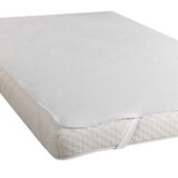thumbnail of Matratzenschoner  Inkontinenzmatte Matratzenauflage mit 4 Spanngummis Jersey weiss 60 x 120 cm