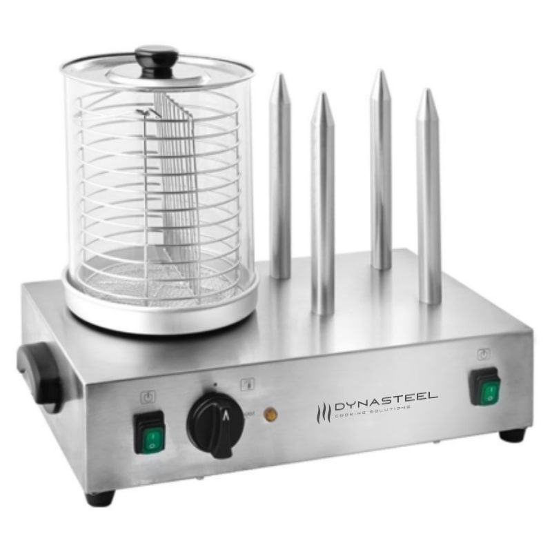 Machine à Hot Dog 4 Plots - Dynasteel