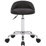 thumbnail of Tabouret de travail Teramo en similicuir Noir