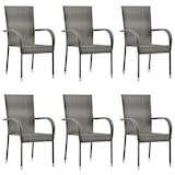 thumbnail of Helloshop26 - Conjunto de comedor de jardín exterior de 7 piezas muebles grises 02_0013952