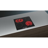 thumbnail of Siemens iQ300, Elektro-Kochfeld, 60 cm, Schwarz, flächenbündig (integriert) ET601FNP1E