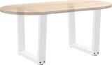 thumbnail of vidaXL Couchtischbeine V-Form 2 Stück Weiß 60x(42-43,3) cm Stahl
