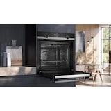thumbnail of Siemens iQ500 HB579GBR3 Einbau-Backofen: 3D-Heissluft Plus