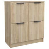 thumbnail of Helloshop26 - Buffet Sideboard Kommode Kleiderschrank Aufbewahrungsmöbel Organizer Küche Wohnzimmer Sonoma-Eiche 60 x 30 x 70 cm 02_0031584