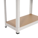 thumbnail of Pack 2 Scaffalature Modulari in Metallo con 4 Ripiani 240kg 60x30x148cm Verde 7house